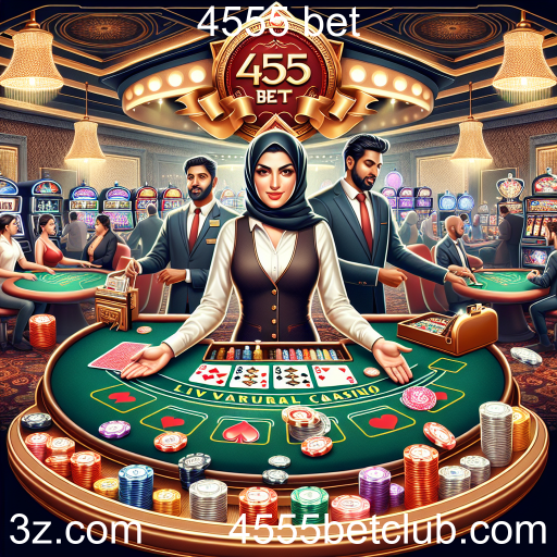 Cassino Ao Vivo na 4555 Bet: Jogue com Emoção e Interatividade